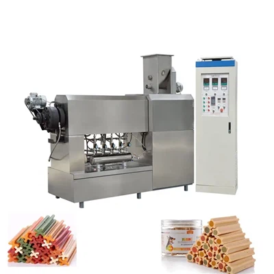 Машина для производства жевательной еды для собак